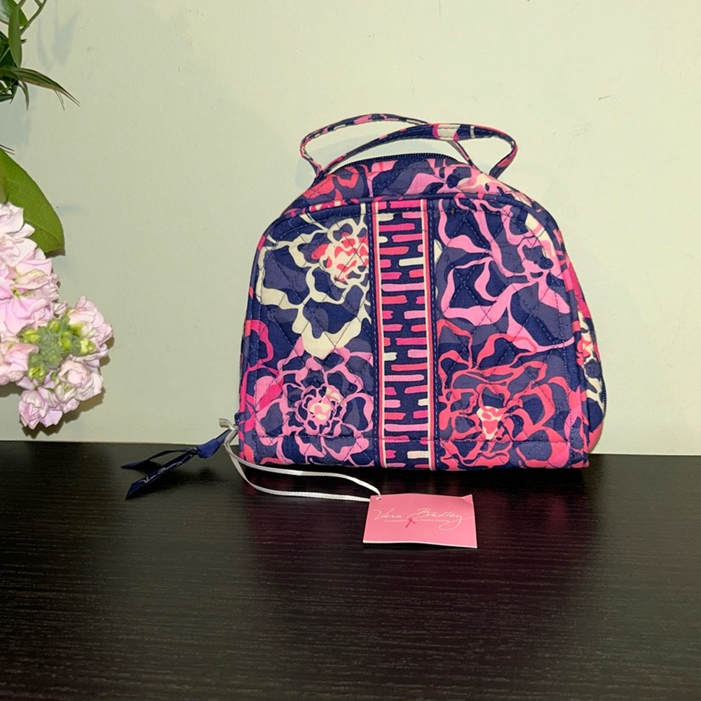 Vera Bradley travel jewelry organizer Katalina pink